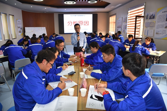 集團(tuán)第一期后備人才第三次課程圓滿(mǎn)結(jié)束20