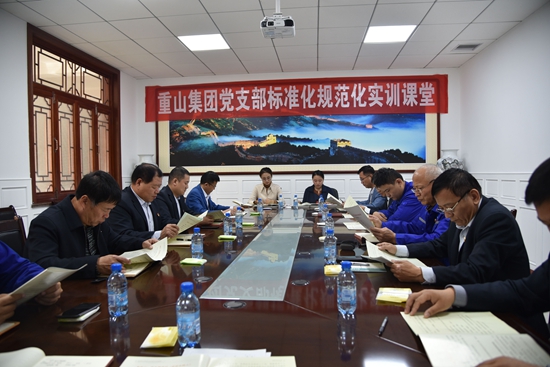 集團組織黨支部標準化規(guī)范化實訓46