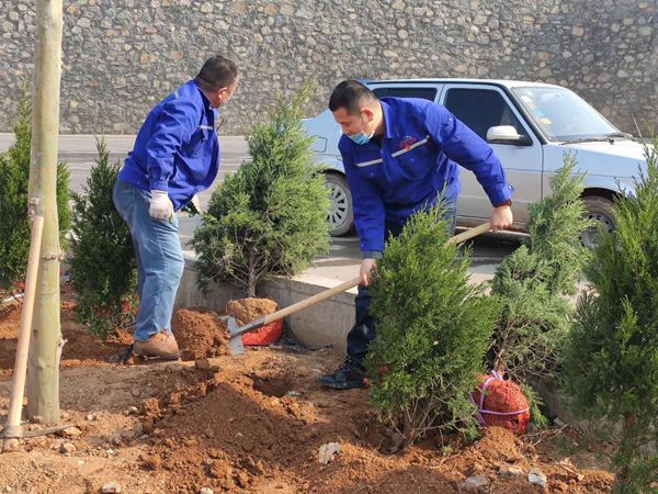 魯中水泥黨支部開展主題黨日活動68