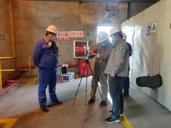 重山思沃瑞開(kāi)展職業(yè)病危害因素監(jiān)測(cè)80