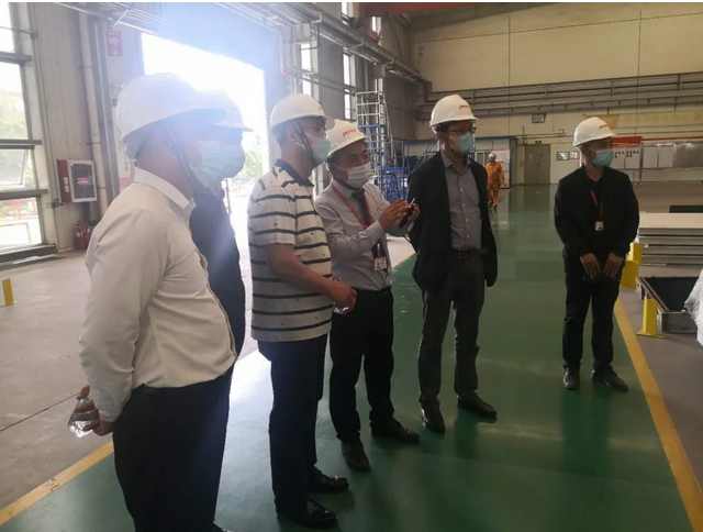 王魯淄總經(jīng)理赴煙臺進行項目考察98