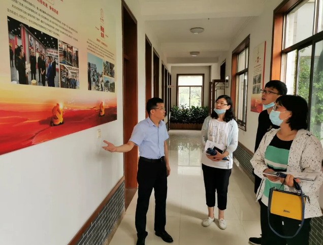  博山區(qū)八陡鎮(zhèn)黨建辦到初心學(xué)堂參觀交流61