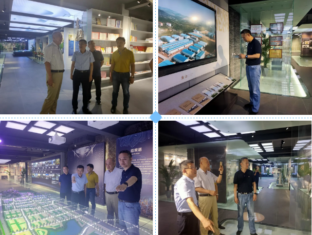 山東省水泥質(zhì)量監(jiān)督檢驗站站長李峰到集團(tuán)調(diào)研97