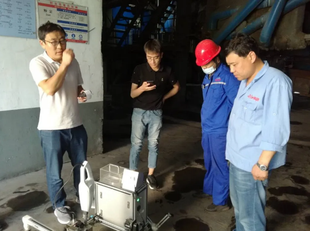 淄博市環(huán)保局到熱電廠檢查34