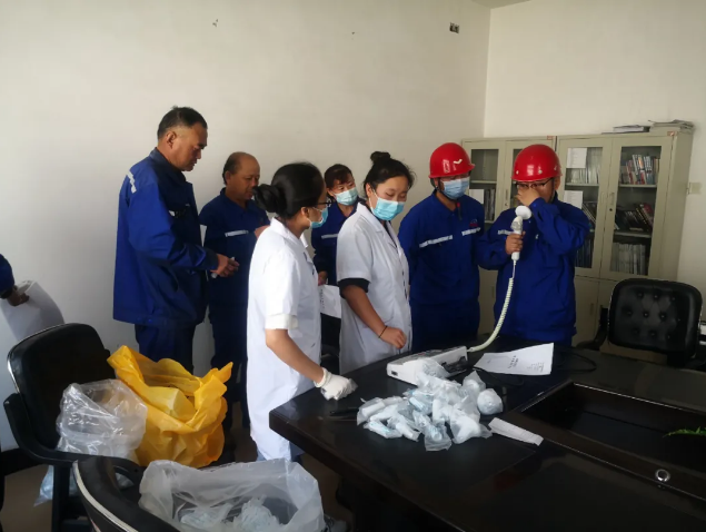 魯蒙公司組織職業(yè)健康體檢55