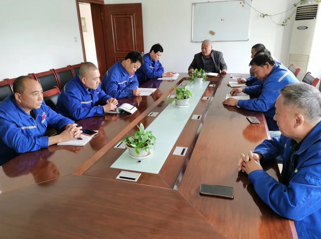 熱電廠召開工作會議88