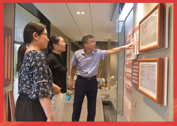 區(qū)委組織部到集團(tuán)調(diào)研黨建工作100