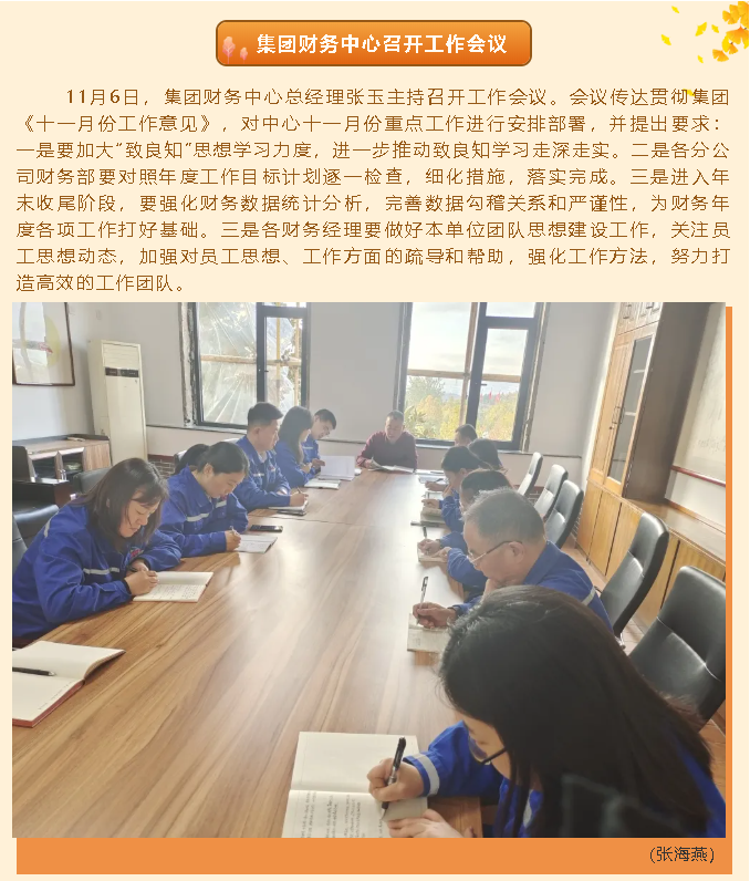 集團(tuán)財(cái)務(wù)中心召開工作會(huì)議63